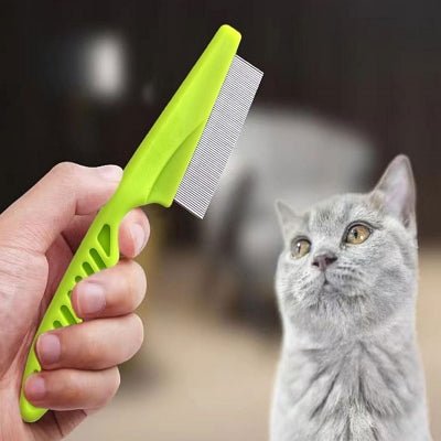 Brosse Chat - CatSheddingHairComb™ - Vert - Bien etre felin