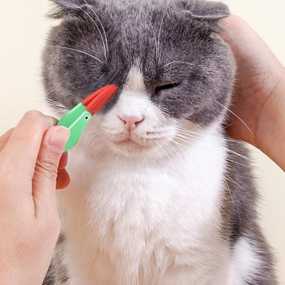 Brosse Pour Chat - CatEyeCleaningBrush™ - Vert - Bien etre felin