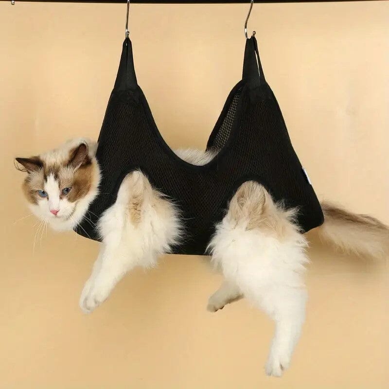Toilettage Chat - GroomHamac™ - Noir - Bien etre felin
