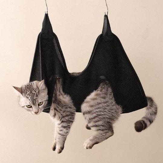 Toilettage Chat - GroomHamac™ - Noir - Bien etre felin