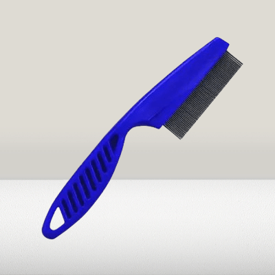 Brosse Chat - CatSheddingHairComb™ - Bleu - Bien etre felin