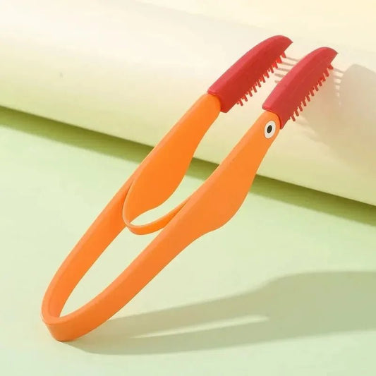 Brosse Pour Chat - CatEyeCleaningBrush™ - Orange - Bien etre felin