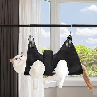 Toilettage Chat - GroomHamac™ - Noir - Bien etre felin